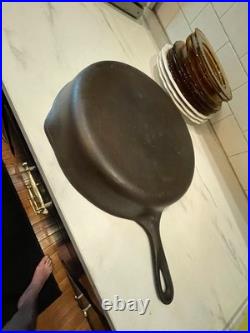 VTG Wagner Ware #10 Cast Iron Skillet 1060 A 12 Inch Skillet 1060A NICE