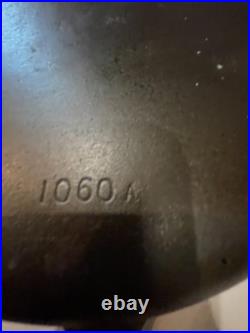 VTG Wagner Ware #10 Cast Iron Skillet 1060 A 12 Inch Skillet 1060A NICE