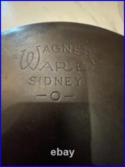 VTG Wagner Ware #10 Cast Iron Skillet 1060 A 12 Inch Skillet 1060A NICE