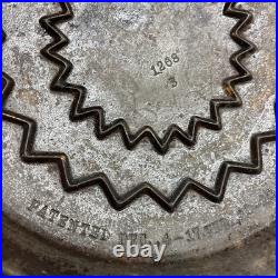 VTG Wagner Ware Sidney O Cast Iron Drip Drop Roaster Dutch Oven With Lid 1268 No 8