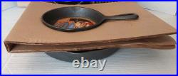 VTG Wagner's Cast Iron Cookware Skillet Pan Set 6.5 8 & 10.5 # 1343 NOS USA