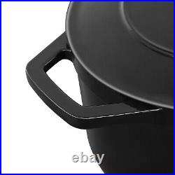 Vancasso Enameled Cast Iron Dutch Oven Cookware Pot 3 /6 / 8L Red Blue Gray etc
