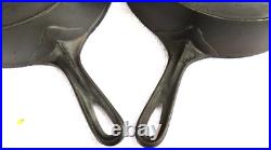 Very Early Erie Cast Iron Skillet Mystery Marks Antique Cast Iron Skillet