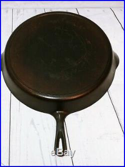 Very Large Old Wagner Cast Iron #14 Skillet 15 1/4 inch