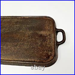 Very RARE Sears Puritan No 8 Cast Iron Griddle