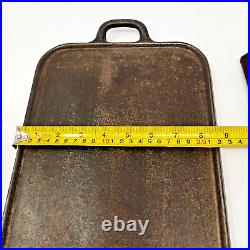 Very RARE Sears Puritan No 8 Cast Iron Griddle