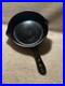 Very Rare #4 Griswold Cast Iron Bbq Skillet 669-a- 3-holed Handle See Details