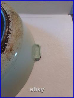 Very Very Rare Chicago Hardware Foundry 8.5 Mint Green Enamel Cast Iron Skillet