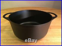 Vint 1970's Cousances (Le Creuset), France, Cast Iron Doufeu Flat Black, RARE