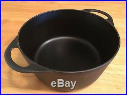 Vint 1970's Cousances (Le Creuset), France, Cast Iron Doufeu Flat Black, RARE