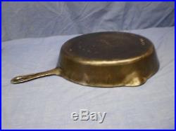 Vintage #10 Griswold #716 Cast Iron Skillet Frying Pan Large Logo Smooth Bottom