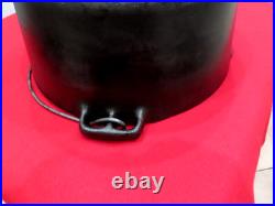 Vintage #12 Unmarked Cast Iron Dutch Oven Camping Fish Fryer WithO Lid L8.15