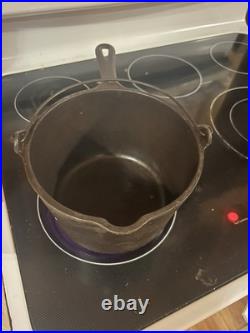 Vintage #1265 Wagner Ware Sidney -0- Cast Iron Deep Fat Fryer Bail Handle