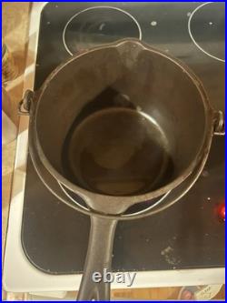 Vintage #1265 Wagner Ware Sidney -0- Cast Iron Deep Fat Fryer Bail Handle