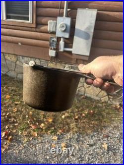 Vintage #1265 Wagner Ware Sidney -0- Cast Iron Deep Fat Fryer Bail Handle