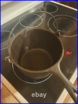 Vintage #1265 Wagner Ware Sidney -0- Cast Iron Deep Fat Fryer Bail Handle