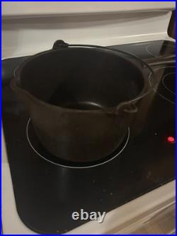 Vintage #1265 Wagner Ware Sidney -0- Cast Iron Deep Fat Fryer Bail Handle