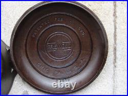 Vintage 1920 Griswold Cast Iron Dutch Oven No 8 1295 With Tite Top LID 25513