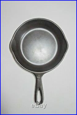 Vintage 1935-59 Wagner Ware Rarely Seen Smooth Bottom Skillet Set #3,4,5,6,7,8