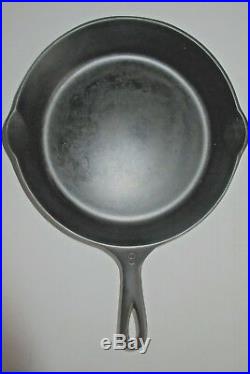 Vintage 1935-59 Wagner Ware Rarely Seen Smooth Bottom Skillet Set #3,4,5,6,7,8