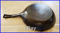 Vintage 9 Inch Wagner Ware Sidney Cast Iron Chef Skillet Pan Sits Flat