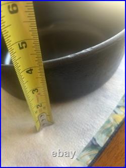 Vintage AB&I Cast Iron Dutch Oven Skillet American Cookware Made In USA Flag