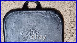 Vintage Adams Cast Iron Long Griddle 29x 13.5