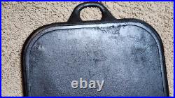 Vintage Adams Cast Iron Long Griddle 29x 13.5
