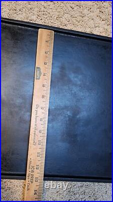 Vintage Adams Cast Iron Long Griddle 29x 13.5