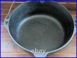 Vintage Antique Cast Iron Dutch Oven Heat Ring 14 Across 5 Tall Made In USA Vintage Antique Cast Iron Dutch Oven Heat Ring 14 Across 5 Tall Made In USA