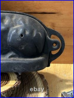 Vintage / Antique Griswold Cast Iron Lamb Cake Mold # 866 Very Nice