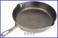 Vintage Arc Lodge Single-Notch Raised No 8 Cast Iron Skillet Restored Cond