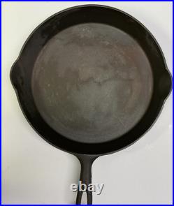 Vintage Arc/Straight, High WAGNER Sidney O No 12 Cast Iron Skillet 1915-1920