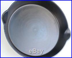 Vintage Arc logo Lodge No 9 Cast Iron Skillet Restored Condition