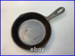 Vintage BSR Century Series Heat Ring Bottom 6 5/8 In. No. 3 Cast Iron Skillet
