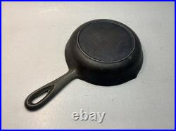 Vintage BSR Century Series Heat Ring Bottom 6 5/8 In. No. 3 Cast Iron Skillet