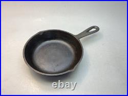 Vintage BSR Century Series Heat Ring Bottom 6 5/8 In. No. 3 Cast Iron Skillet
