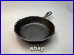 Vintage BSR Century Series Heat Ring Bottom 6 5/8 In. No. 3 Cast Iron Skillet
