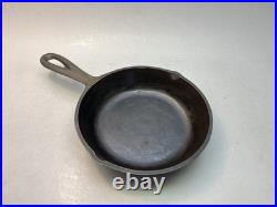 Vintage BSR Century Series Heat Ring Bottom 6 5/8 In. No. 3 Cast Iron Skillet