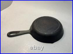 Vintage BSR Century Series Heat Ring Bottom 6 5/8 In. No. 3 Cast Iron Skillet