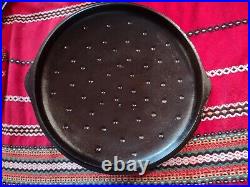 Vintage BSR No. 8 Red Mountain Cast Iron Chicken Fryer Deep Skillet and Lid USA