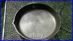 Vintage Birmingham BSR no. 12 cast iron skillet heat ring restored EXCELLENT