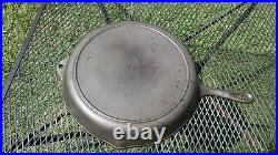 Vintage Birmingham BSR no. 12 cast iron skillet heat ring restored EXCELLENT