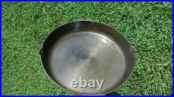 Vintage Birmingham BSR no. 12 cast iron skillet heat ring restored EXCELLENT