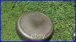 Vintage Birmingham BSR no. 12 cast iron skillet heat ring restored EXCELLENT