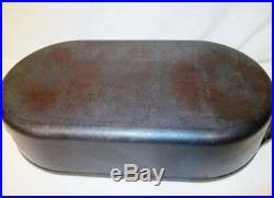 Vintage CAST IRON 3060 Deep Fish Fryer Chicken LARGE OVAL Restored MADE in USA