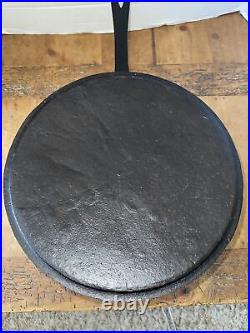 Vintage Cast Iron 12 Spider Skillet Lid Long Handle 3 Leg Restored Seasoned READ