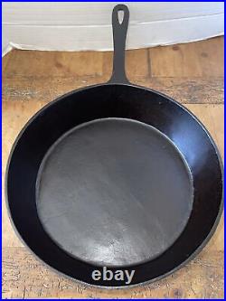 Vintage Cast Iron 12 Spider Skillet Lid Long Handle 3 Leg Restored Seasoned READ