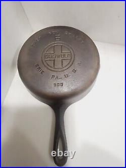 Vintage Cast Iron Griswold #6 Large Logo Pan 699 REALLY NICE Smooth Light