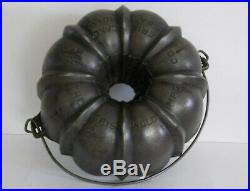 Vintage Cast Iron Griswold #965 Bundt/cake Pan